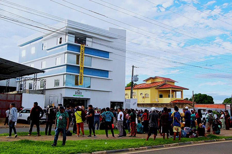 Lideranças indígenas ocupam sede do DSEI Leste e cobram soluções imediatas na saúde