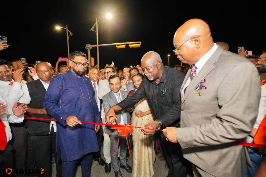 Guyana Opens New Highway with Indian Funding and Roraima TV’s Presence