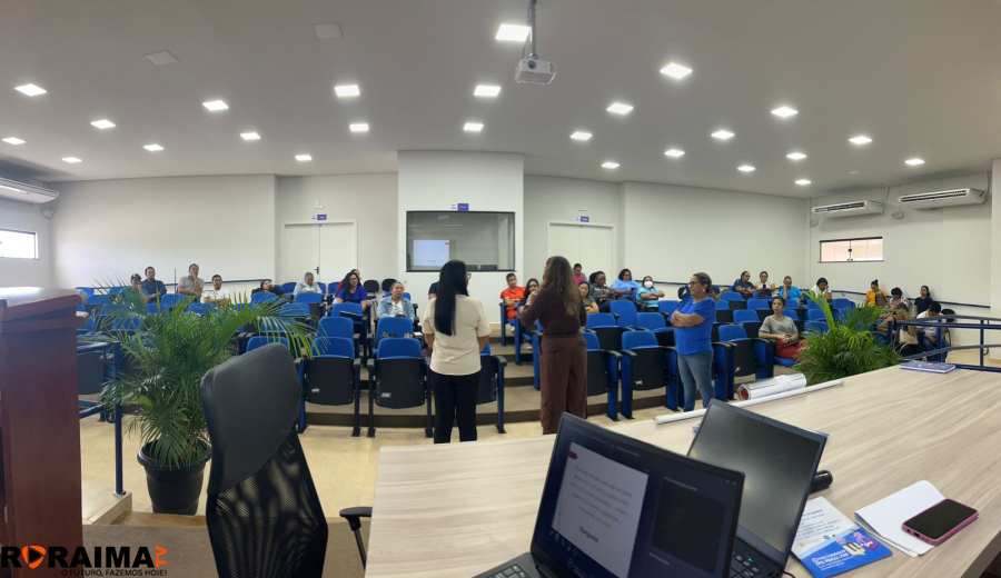Sesau realiza palestra em Bonfim sobre ética e combate ao assédio