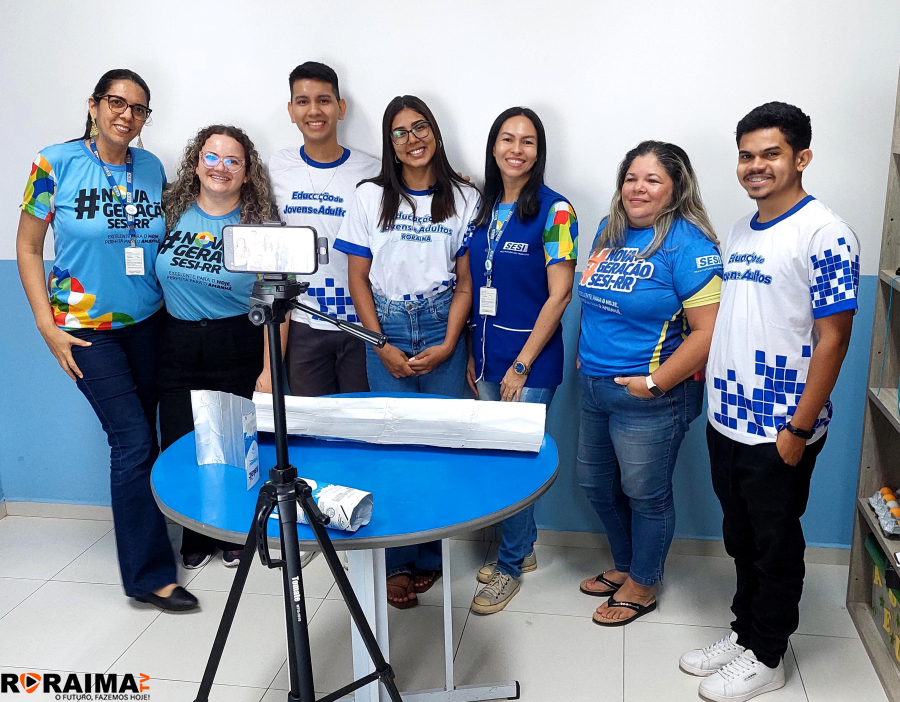 Estudantes da EJA SESI SENAI vão representar Roraima na maior feira científica estudantil do Brasil