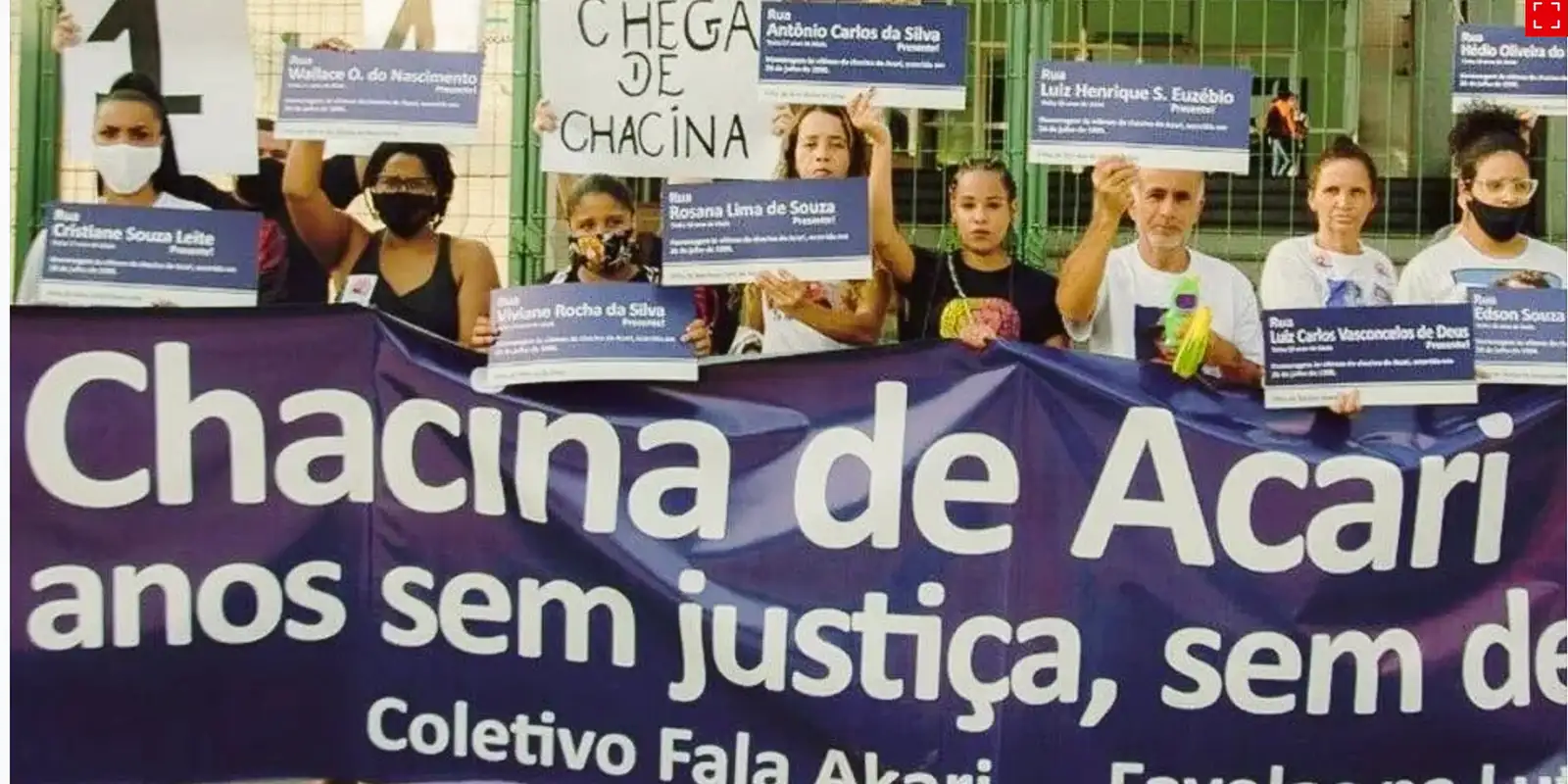 Chacina de Acari: MPF quer cumprimento de sentença internacional
