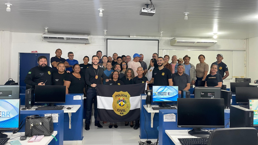 Polícia Civil capacita 42 servidores do ex-Território em informática básica