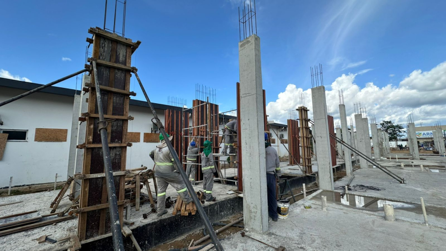 Ampliação da Maternidade avança e já chega a 30% das obras