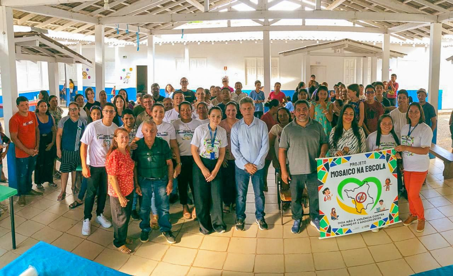 Projeto Mosaico leva rede de proteção a crianças e adolescentes no interior