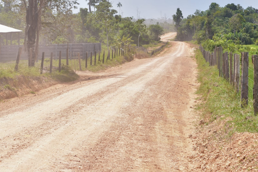 Nova estrada leva desenvolvimento ao Assentamento Cujubim em Caracaraí