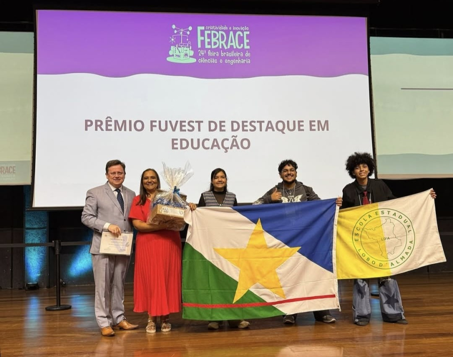Estudantes de Roraima vencem prêmio nacional na Febrace 2026
