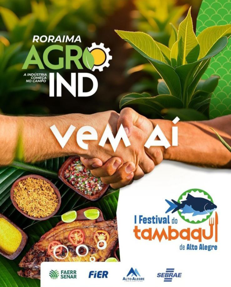 Alto Alegre sediará o 1º Festival do Tambaqui durante o Roraima Agroind