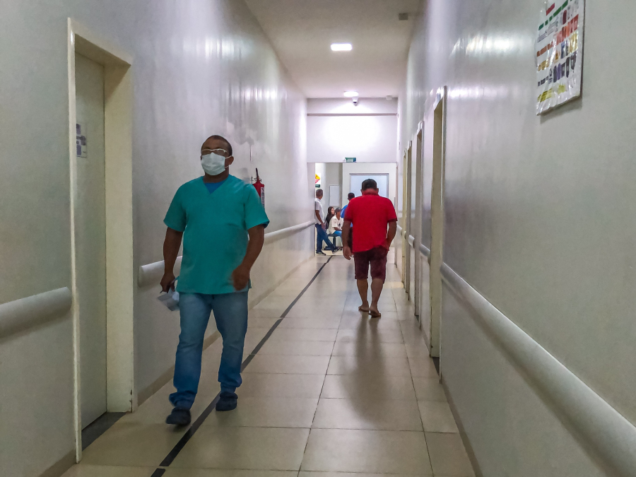 Soldado Sampaio vistoria HGR e Maternidade em Boa Vista