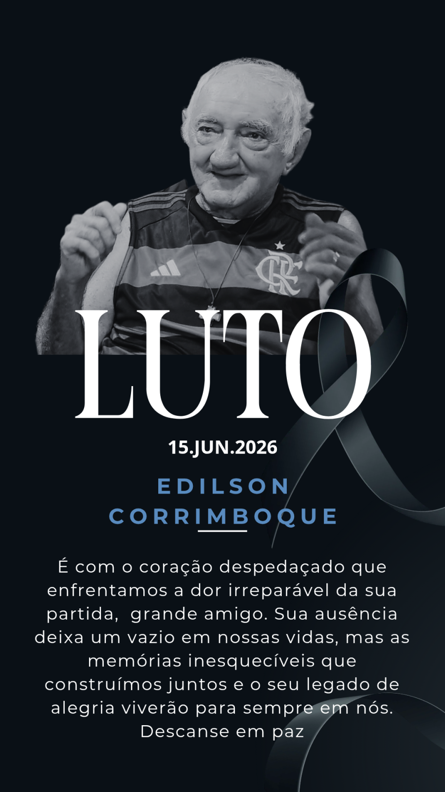 Falecimento do Icone