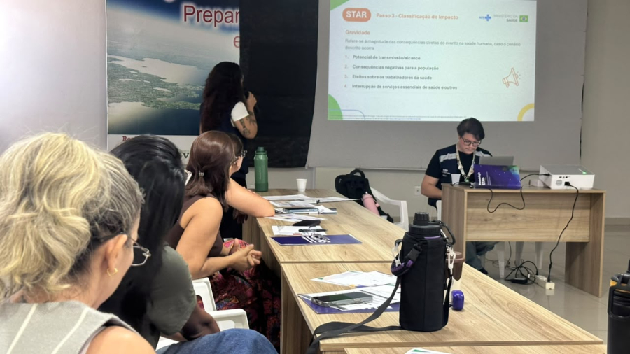 Roraima avalia riscos da estiagem para a saúde pública
