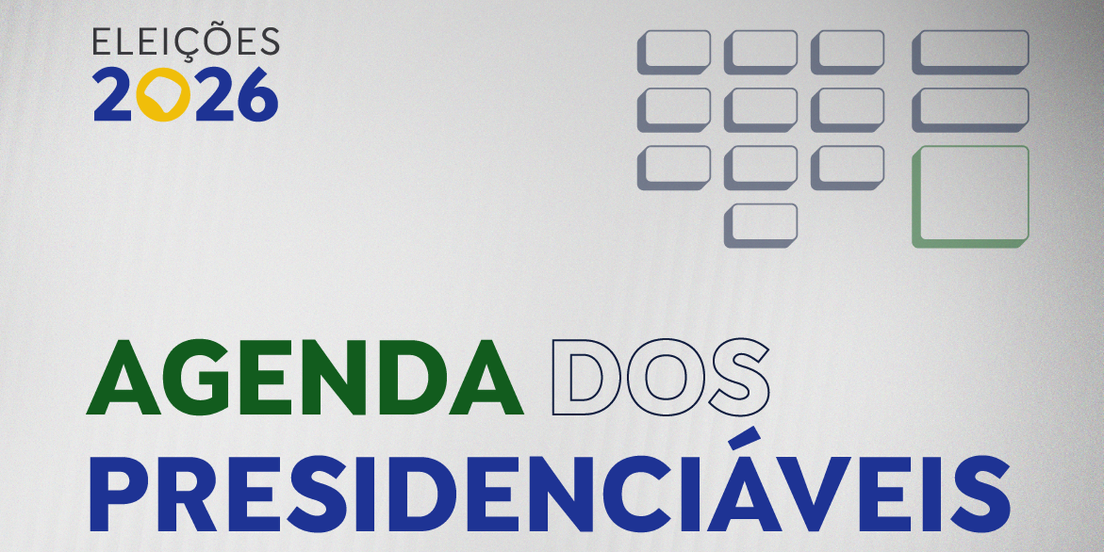 Confira a agenda dos presidenciáveis nesta terça-feira (20)