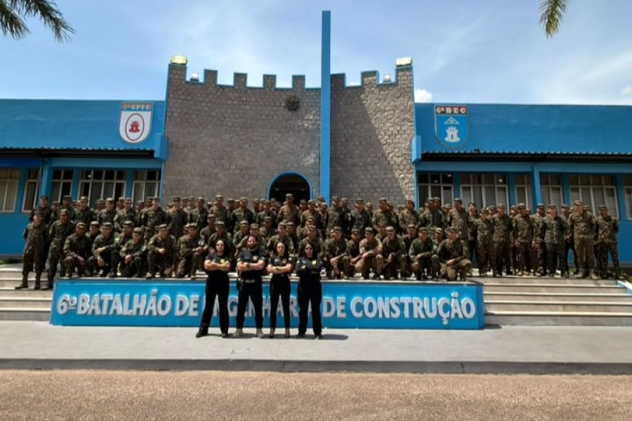 Polícia Civil orienta mais de 150 militares sobre violência contra a mulher em Boa Vista