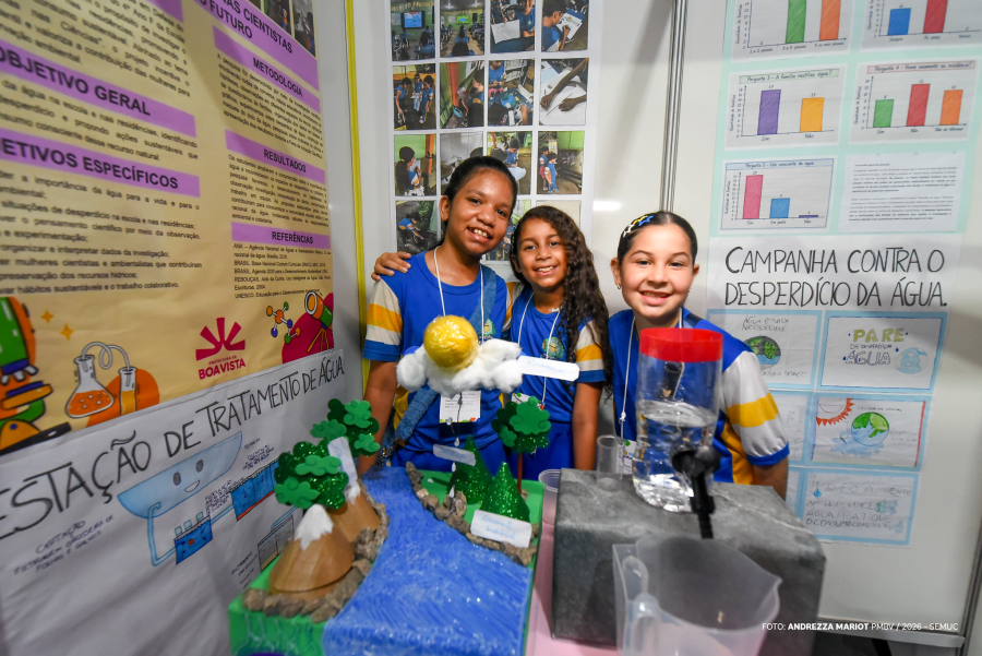 Cidade Educação reúne projetos científicos, arte e talentos de alunos em Boa Vista